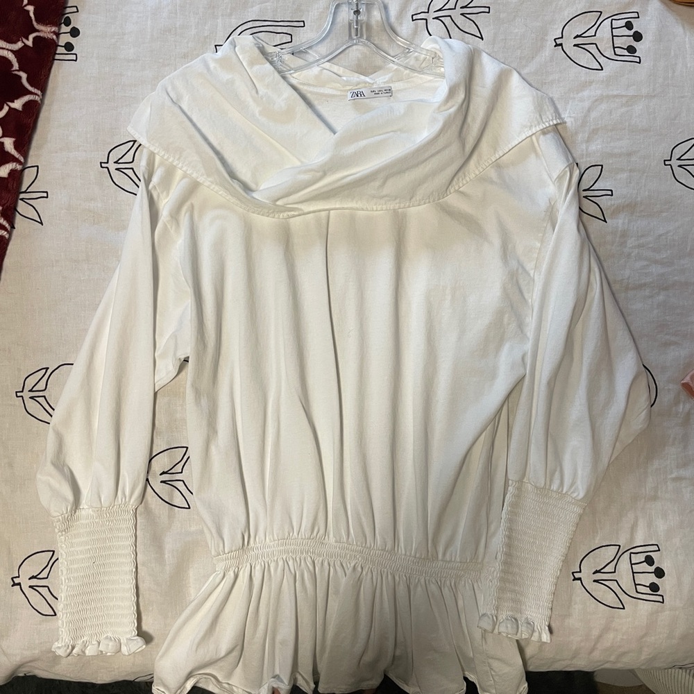 Zara White Top